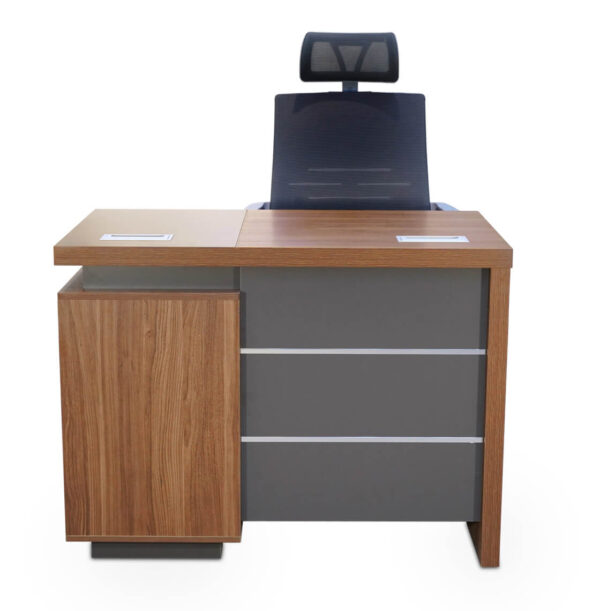 Dynamics Executive brown and black office table