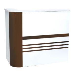 Dynamics L shaped Golden Horizon reception table