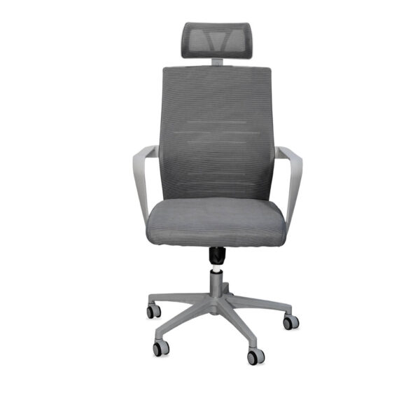 Ergonomic grey Mesh Back Office Chair