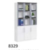 Dynamics 2 door modern book shelf