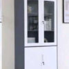 Dynamics New Design Cabinet With Drawer Swing Glass Door with Locker Filing Cabinet