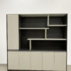 Dynamics Executive Wooden Office File Cabinet With Swing Door for Office