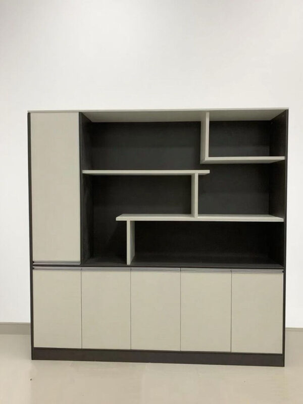 Dynamics Executive Wooden Office File Cabinet With Swing Door for Office