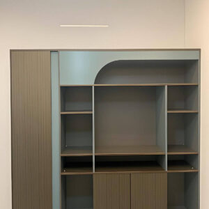Dynamics Modren Luxury Wooden Filing Cabinet & Bookcase Combination for Office Home & Hotel