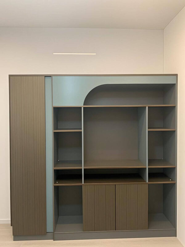 Dynamics Modren Luxury Wooden Filing Cabinet & Bookcase Combination for Office Home & Hotel