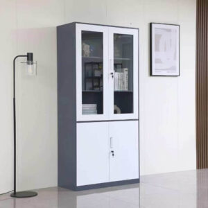 Dynamics New Design Cabinet With Drawer Swing Glass Door with Locker Filing Cabinet