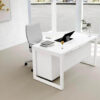 Dynamics Modren Executive White Office Desk Work Office Table
